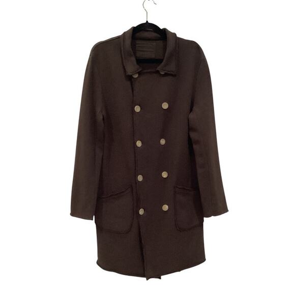 Frank & Eileen Tipperary Irish Chocolate Brown Triple Fleece Cotton Size Small - Picture 6 of 14